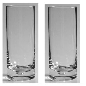 Kosta Boda ‘Pippi’ Clear 14 oz Flat Tumbler Glasses - Set of 2
